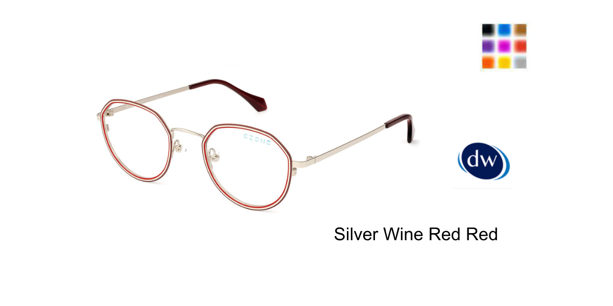 Silver Wine Red