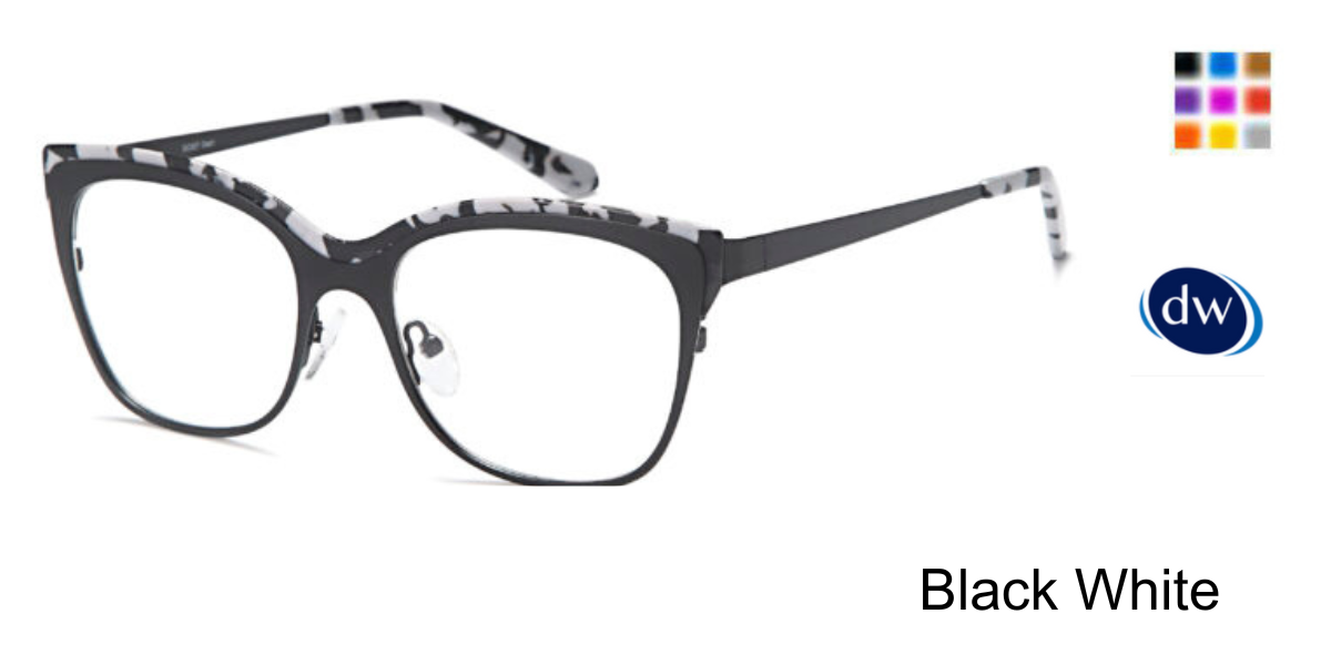 Black White