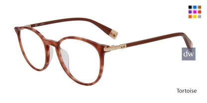 Tortoise Furla VFU591 Eyeglasses