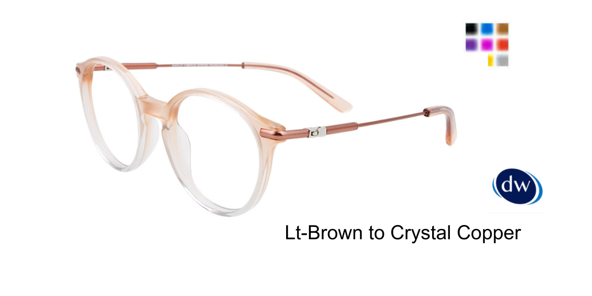 Lt-Brown to Crystal Copper