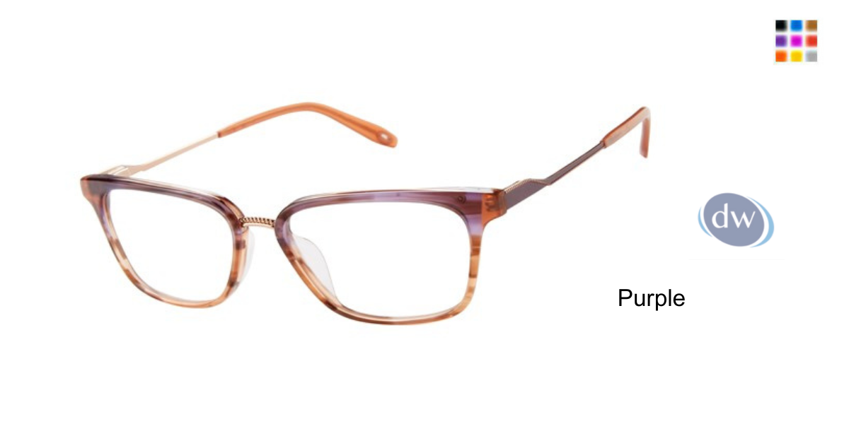 VICTOR GLEMAUD X TURA VGO004 Eyeglasses Purple