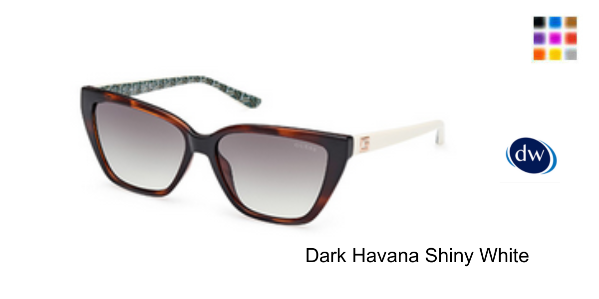 Dark Havana Shiny White