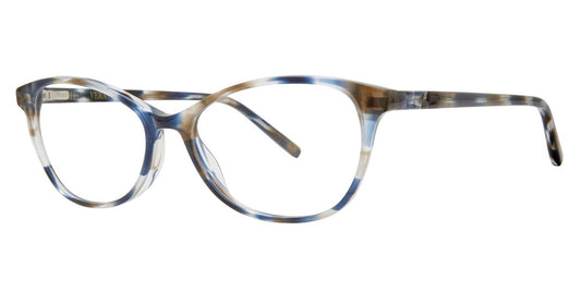Indigo Tartan Vera Wang V581 Eyeglasses.