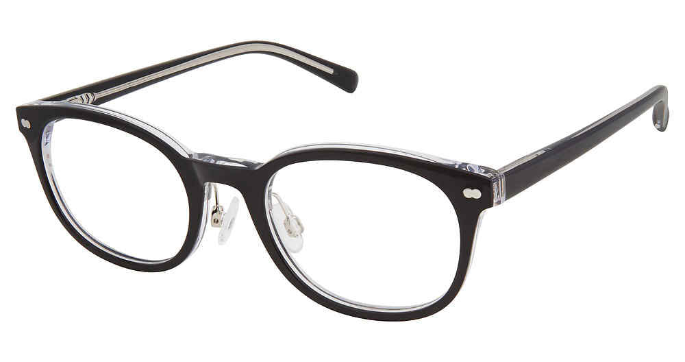 SHINY BLACK CRY Superflex Kids SFK-224 Eyeglasses.