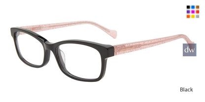 Black Lucky Kid VLBD727 Eyeglasses