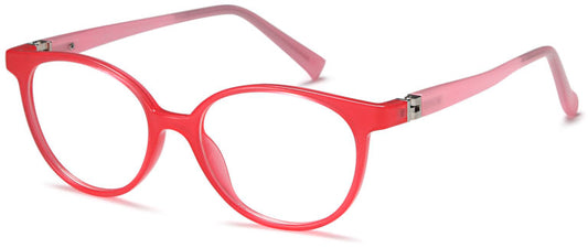 Pink Capri Trendy T31 Eyeglasses -  Teenager