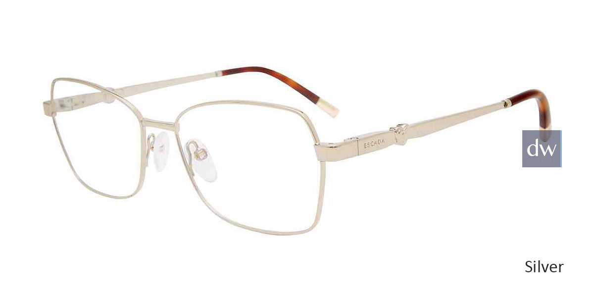 Silver Escada VESB64 Eyeglasses.