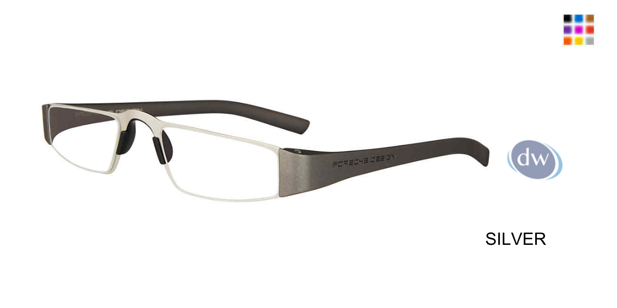 PORSCHE DESIGN P8801 Eyeglasses Silver