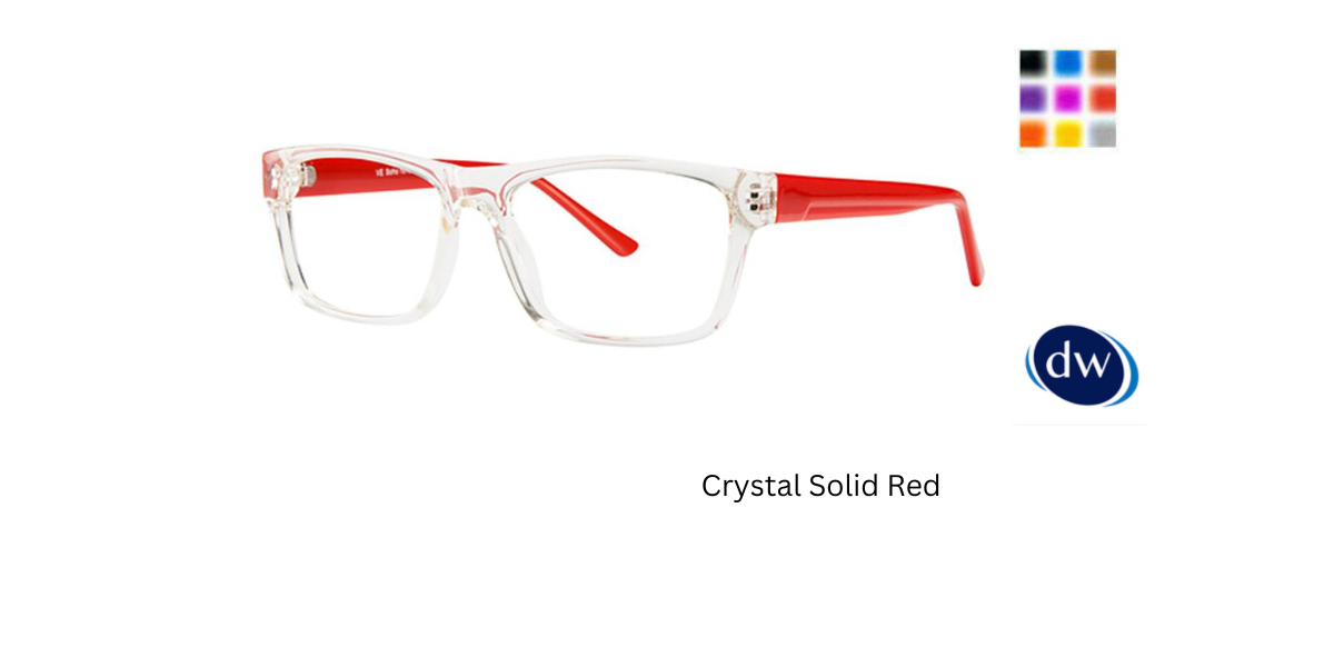 Crystal Solid Red