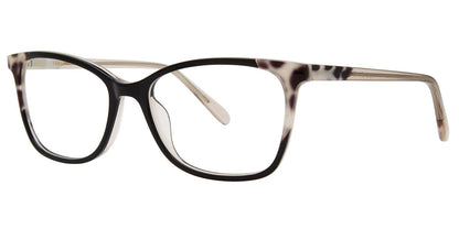 Black Vera Wang V576 Eyeglasses.