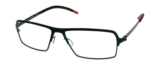 Matte Black Free-Form FFA924 Eyeglasses