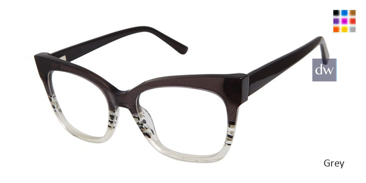 Grey L.A.M.B. LA066 Eyeglasses