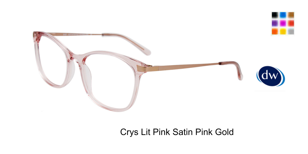 Crys Lit Pink Satin Pink Gold