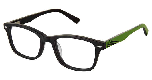 BLACK-LIME SUPERFLEX-KIDS SFK-264 Eyeglasses