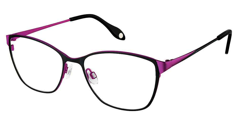 M200-BLACK-MAGENTA Fysh F-3699 Eyeglasses