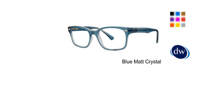 Blue Matt Crystal