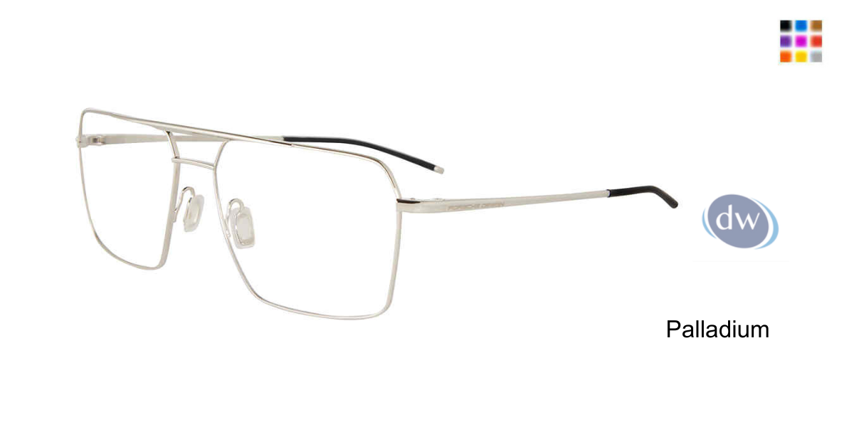 PORSCHE DESIGN P8386 Eyeglasses Palladium