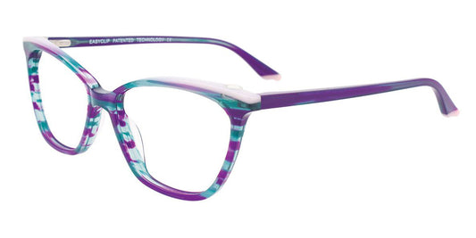 Teal Violet Marbled Light Lilac