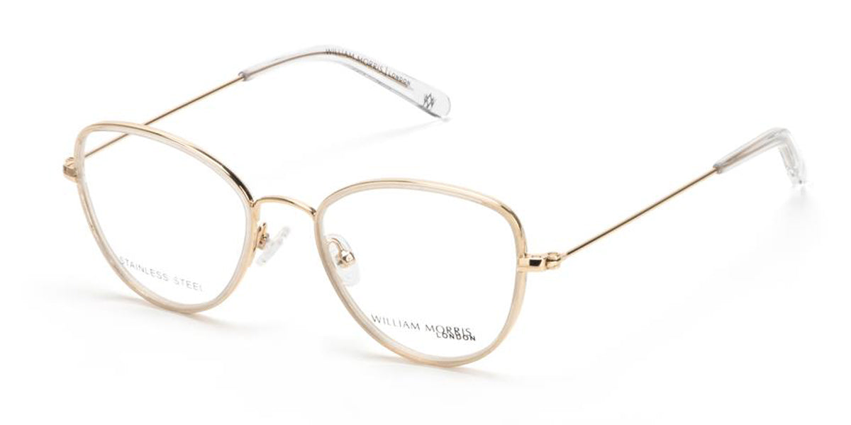 Cream/Gold William Morris London WM55001 Eyeglasses.