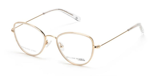 Cream/Gold William Morris London WM55001 Eyeglasses.