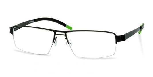 Black Free-Form FFA903 Eyeglasses.