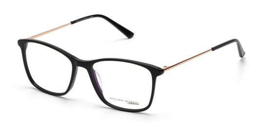 Black/Rose Gold William Morris London WM50198 Eyeglasses.