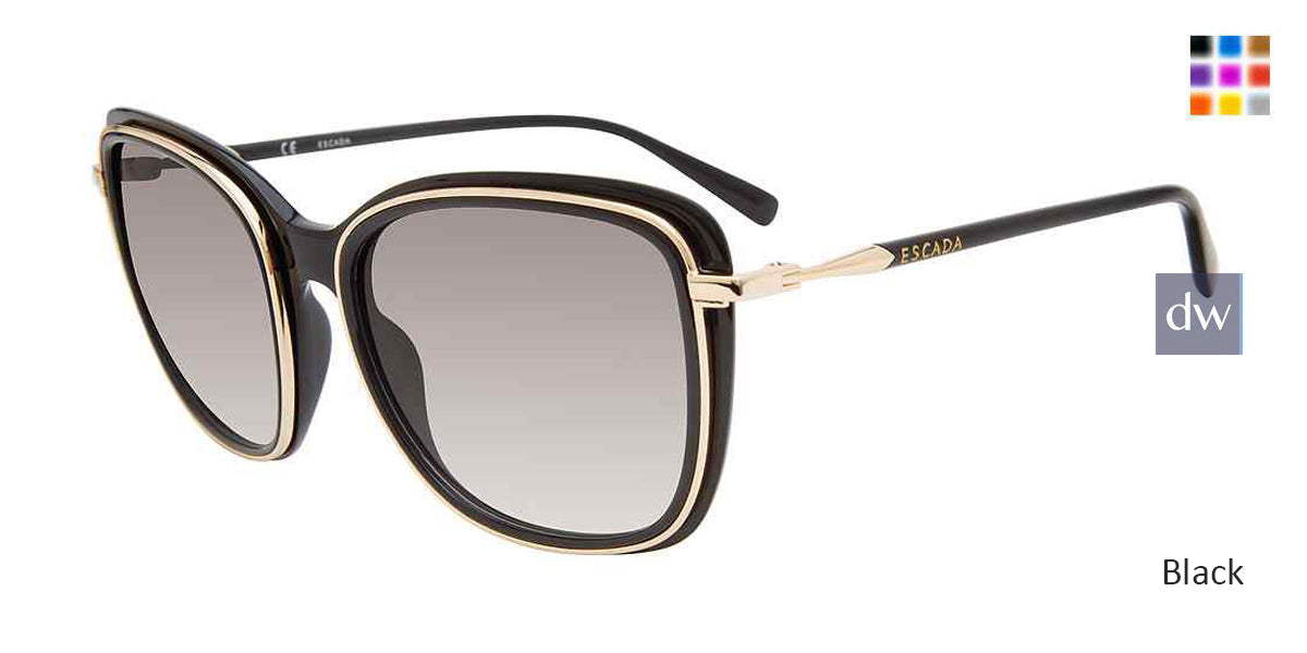 Black Escada SESB09 Eyeglasses