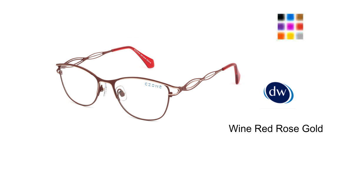 Wine Red Rose Gold