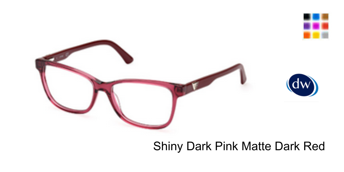 Shiny Dark Pink Matte Dark Red