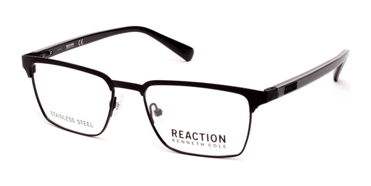 Matte Black Kenneth Cole Reaction KC0797 Eyeglasses.