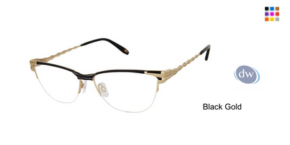 Black Gold           VICTOR GLEMAUD X TURA VGO022 Eyeglasses