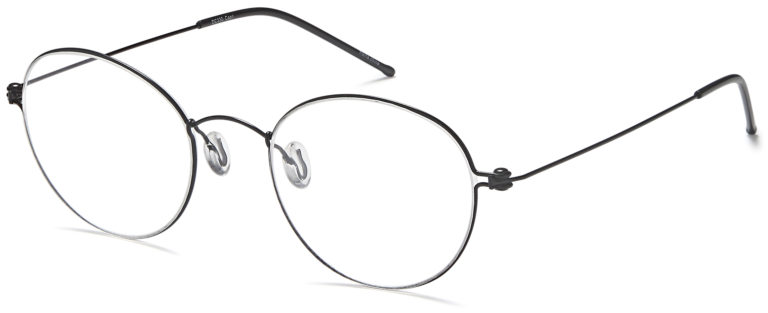 Black Capri Dicaprio DC330 Eyeglasses -Teenager.