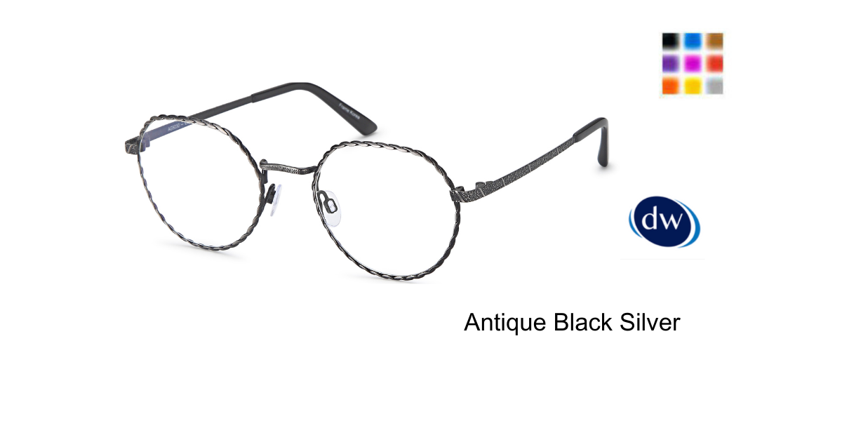 Antique Black Silver