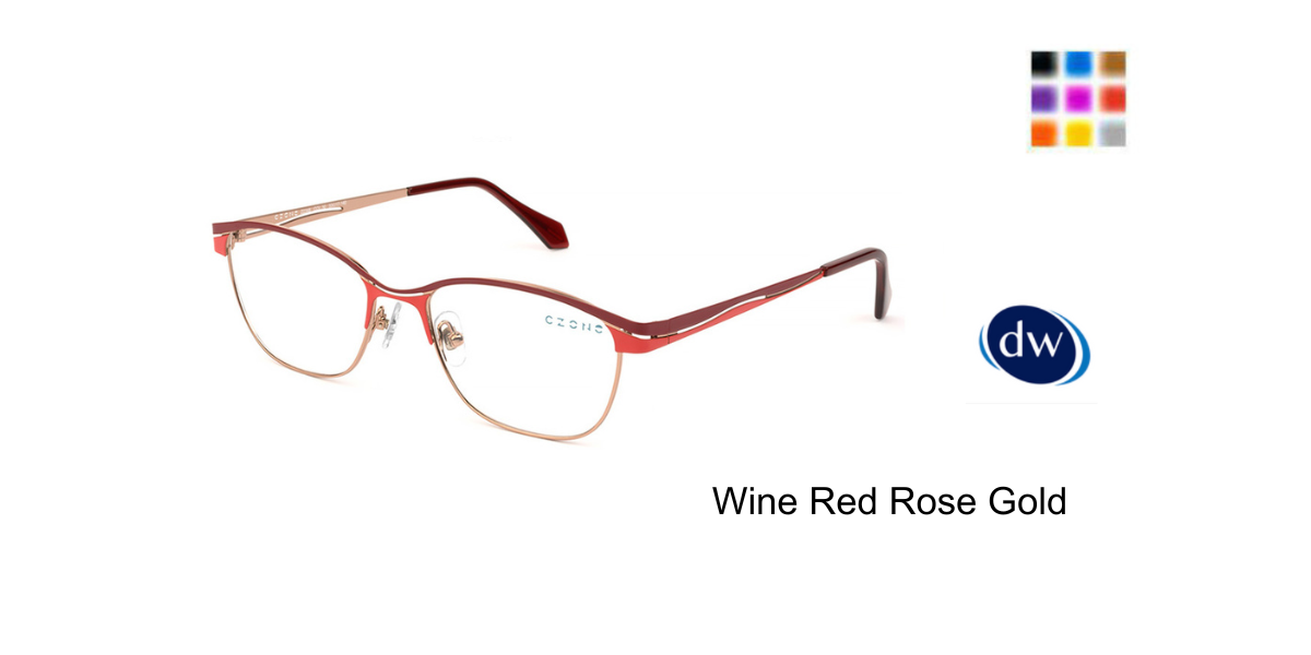 Wine Red Rose Gold