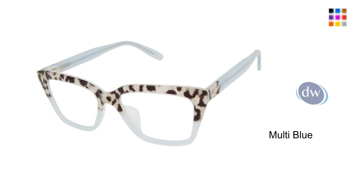 Multi Blue           VICTOR GLEMAUD X TURA VGO014 Eyeglasses