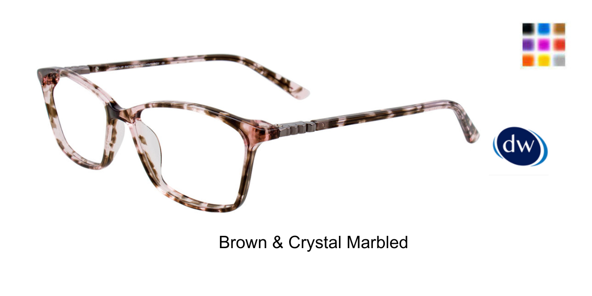 Brown Crystal Marbled