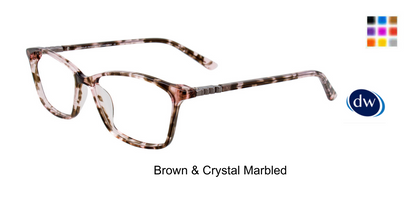 Brown Crystal Marbled