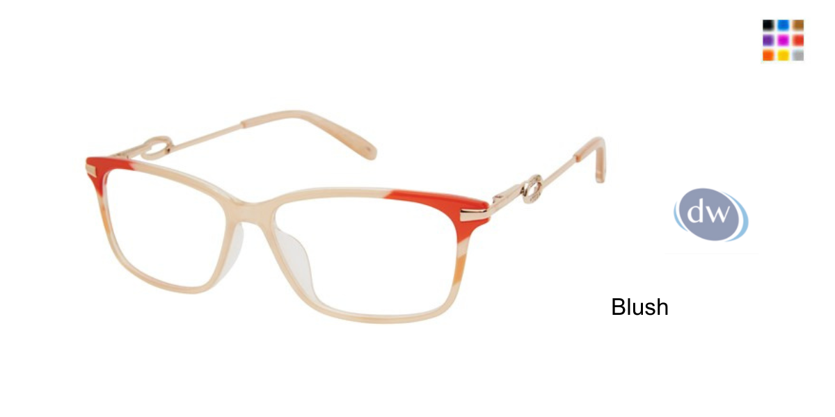 Blush              VICTOR GLEMAUD X TURA VGO023 Eyeglasses
