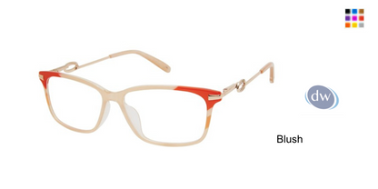 Blush              VICTOR GLEMAUD X TURA VGO023 Eyeglasses
