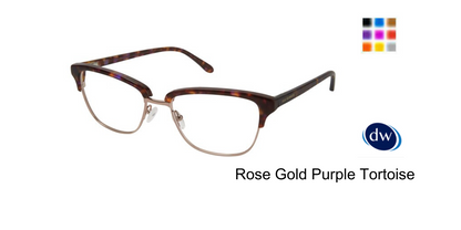 Rose Gold Purple Tortoise