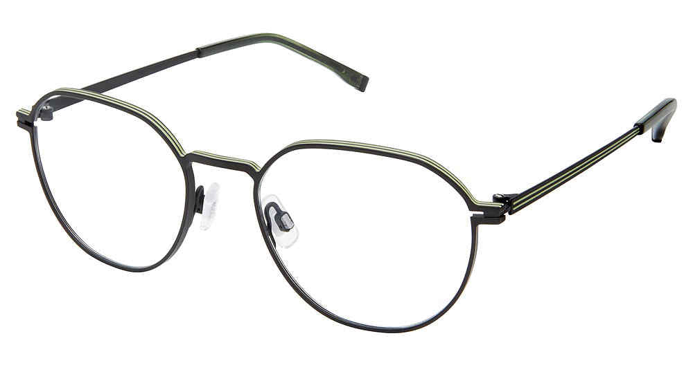 Evatik E-9228 Eyeglasses BLACK SAGE