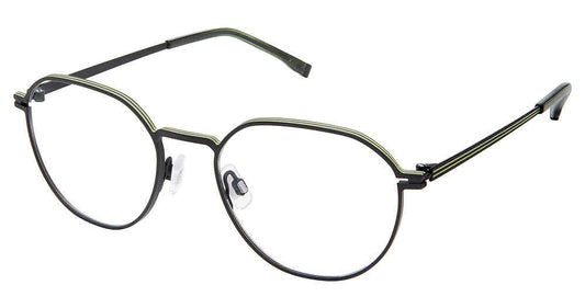 Evatik E-9228 Eyeglasses BLACK SAGE