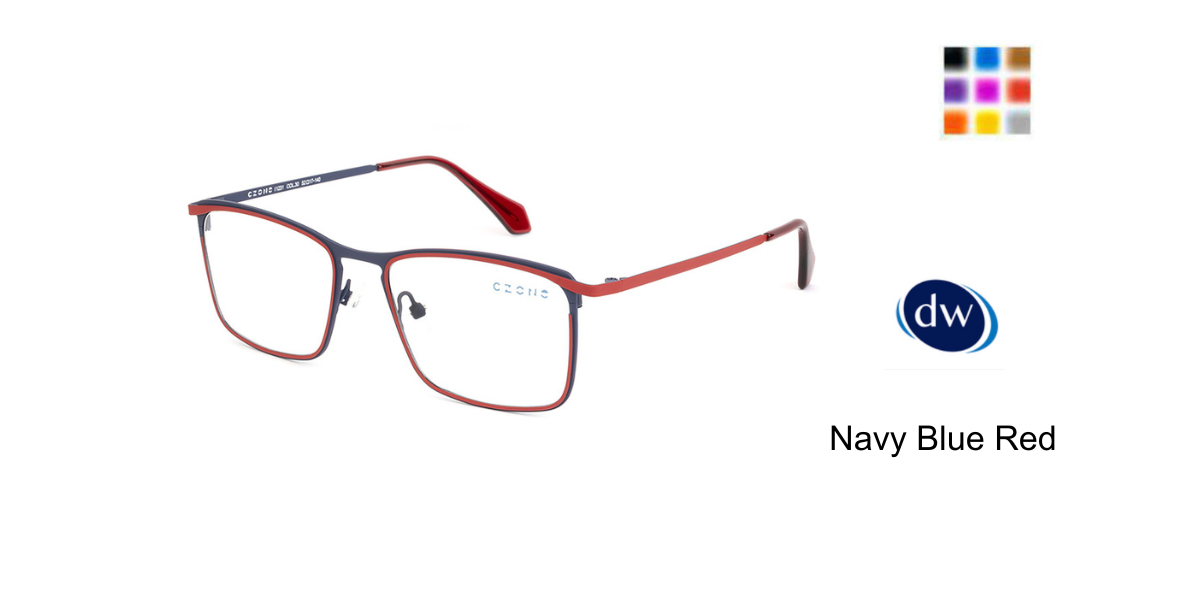 Navy Blue Red