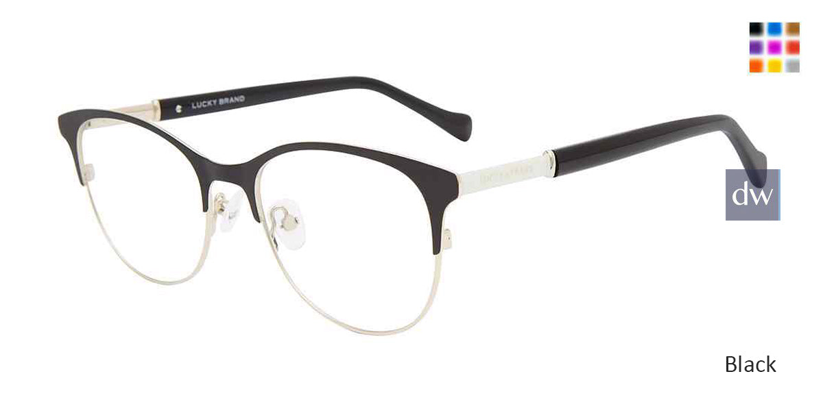 Black Lucky Brand VLBD127 Eyeglasses