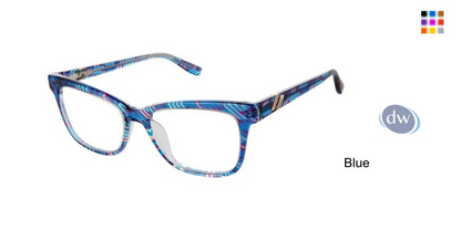 SUPERDRY SDOW003T Eyeglasses Blue