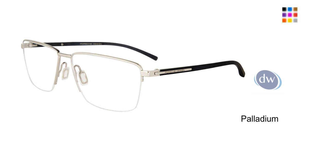 PORSCHE DESIGN P8399 Eyeglasses Palladium