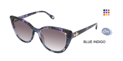 FYSH F-2061 Sunglasses Blue Indigo