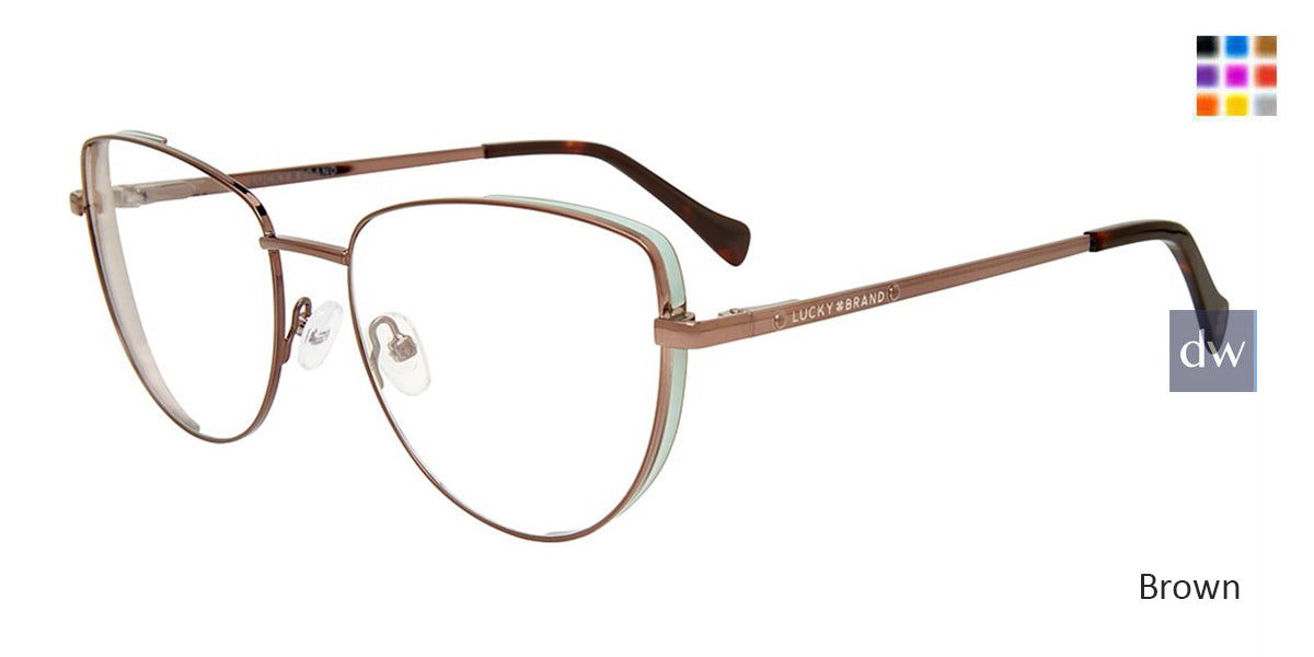 Brown Lucky Brand VLBD122 Eyeglasses