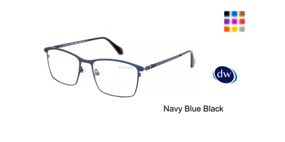 Navy Blue  Black