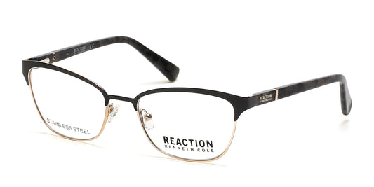 Matte Black Kenneth Cole Reaction KC0850 Eyeglasses.